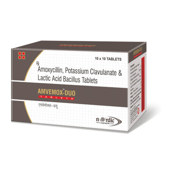 AMVEMOX-DUO TABLETS